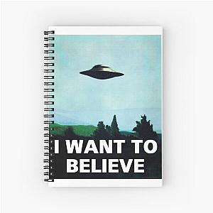 X FILES Spiral Notebook