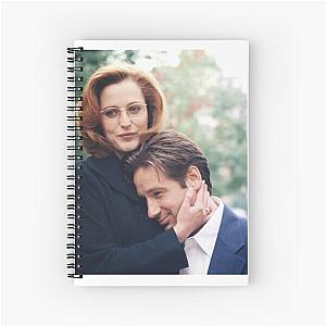 dana scully x files fox mulder Spiral Notebook