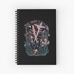 Out There ode to The x Files Gift For Fans, For Men and Women Spiral Notebook