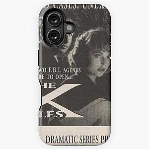 x files premiere iPhone Tough Case