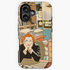 The skeptical Dana Scully in the Mulder s office The X Files  iPhone Tough Case