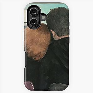 Mulder and Scully in the RM9sbG93ZXjz Diner X Files Original Painting iPhone Tough Case