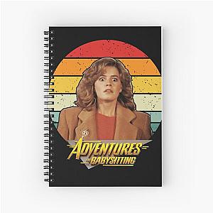 Adventures In Babysitting Old Movie Spiral Notebook