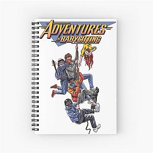 Steve's Adventure In Babysitting Spiral Notebook