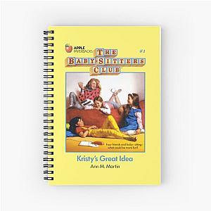 The Baby-Sitters Club - vintage book cover Spiral Notebook