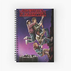 Adventures in babysitting Spiral Notebook