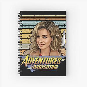 Adventures In Babysitting Spiral Notebook