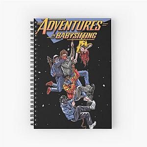 Steve's Adventure In Babysitting Spiral Notebook