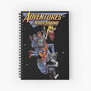 Steve's Adventure In Babysitting  Spiral Notebook