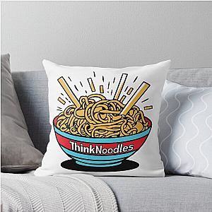 Thinknoodles Inspired Merchandise - Unique Fan Art Designs  Perfect Gifts for Gamers and Thinknoodles Fans Throw Pillow