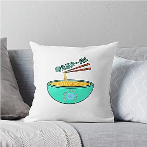 Think Noodles Japanese Anime Cute Flower Throw Pillow