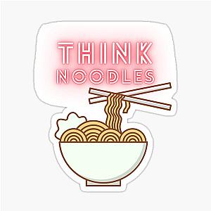 Thinknoodles funny gamer sticker