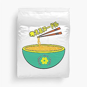 Think Japanese Anime Yellow Flower Duvet Cover