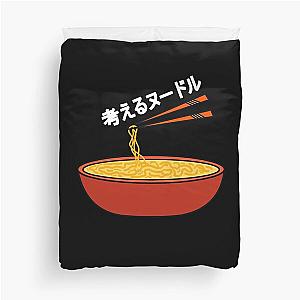 Think Noodles Japanese Duvet Cover