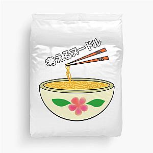 Japanese Anime Cute Pink Flower Duvet Cover