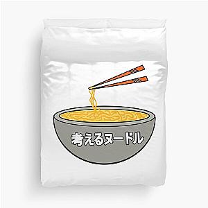 Think Noodles Japanese Anime Duvet Cover