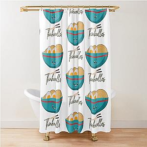 Thinknoodles Shower Curtain