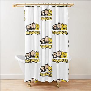 Thinknoodles Shower Curtain
