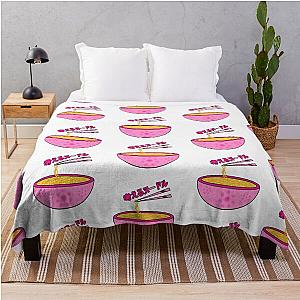 Think Noodles Japanese Anime Throw Blanket