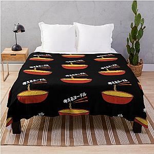 Think Noodles Japanese Throw Blanket