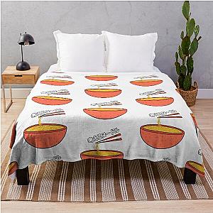 Think Japanese Anime Throw Blanket