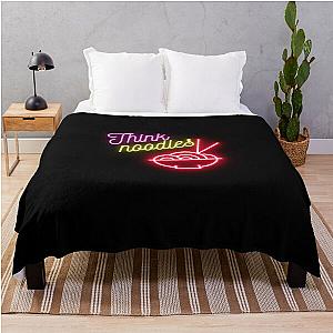 Think Noodles Throw Blanket