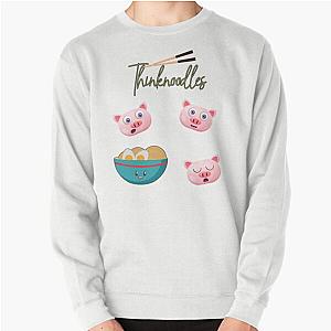 Think & Noodles Pullover Sweatshirt