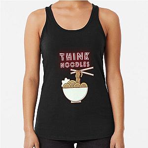 Think Noodles Racerback Tank Top