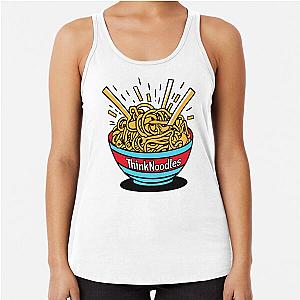 Thinknoodles Inspired Merchandise - Unique Fan Art Designs - Perfect Gifts for Gamers and Fans Racerback Tank Top