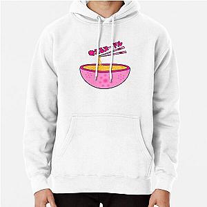 Think & Noodles Japanese Anime Pullover Hoodie