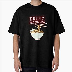 Thinknoodles funny gamer Oversized T-Shirt
