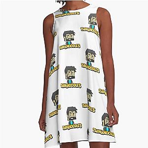 THINK Noodles Gaming Logo 24 A-Line Dress
