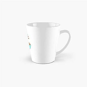 Think Noodles Japanese Cute Blue Polka Dot Mug
