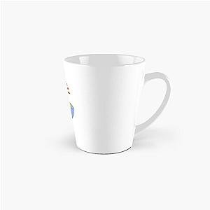 Think Noodles Japanese Anime Cute Blue Flower Tall Mug
