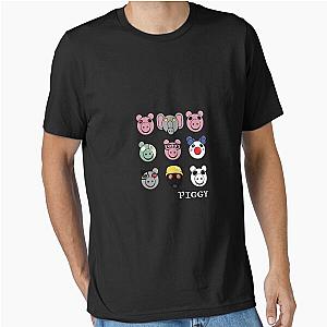 Thinknoodles Piggy Essential T-Shirt