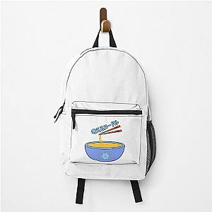 Japanese anime cute blue flower backpack