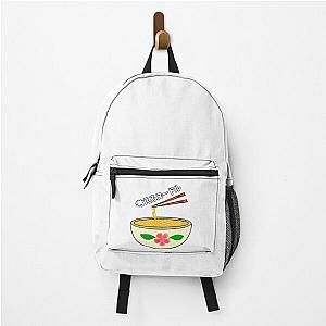 Think Noodles Japanese Anime Cute Pink Flower Backpack