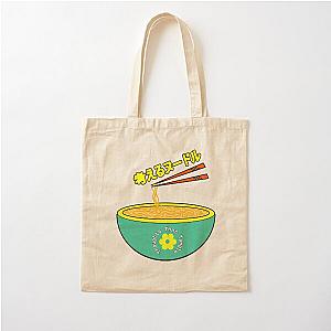 Japanese Anime Cute Yellow Flower Cotton Tote Bag