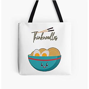 Thinknoodles All Over Print Tote Bag