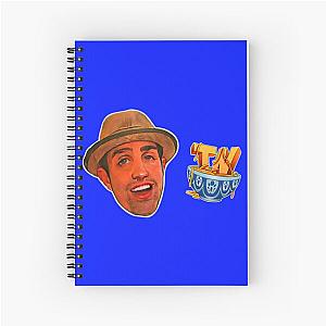 Thinknoodles Denis Fan Art Spiral Notebook