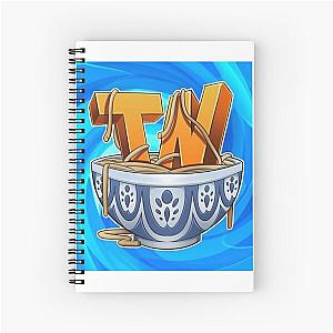 Thinknoodles Merch Spiral Notebook