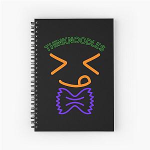 Funny Prints Think NOODLES Spiral Notebook