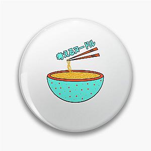 Think Noodles Japanese Anime Cute Blue Pin