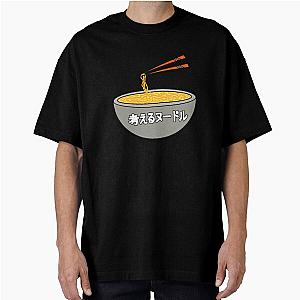 Think Noodles Japanese Anime Oversized T-Shirt