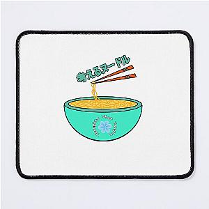 Think noodles Japanese anime cute Flower Mouse Pad