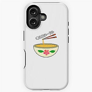 Think Japanese Anime Cute Pink Flower iPhone Case