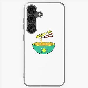 Think Noodles Japanese Anime Cute Yellow Flower Samsung Galaxy Soft Case
