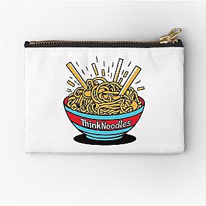 Thinknoodles Inspired Merchandise - Unique Fan Art Designs - Perfect Gifts for Gamers and Thinknoodles Fans Zipper Pouch