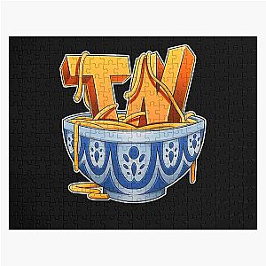 Think Noodles Funny Gamer Jigsaw Puzzle
