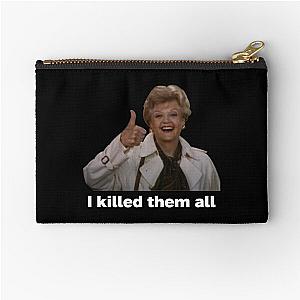 Jessica Fletcher Funny Zipper Pouch